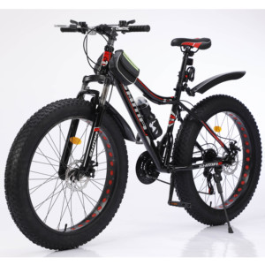Bicicleta de Montaña China <span class=keywords><strong>2026</strong></span> de 26 Pulgadas, Acero con Alto Contenido de Carbono, Neumáticos Gruesos 4.0, Bicicleta Fat <span class=keywords><strong>Bike</strong></span> de Cinco Llantas, Frenos de Disco, Bicicleta para Nieve - Product Image 6
