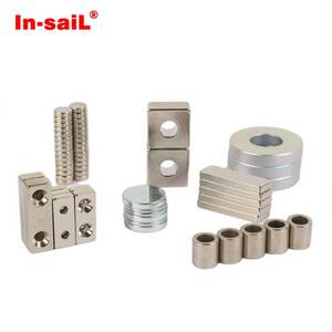 <span class=keywords><strong>NdFeB</strong></span> kim loại siêu mạnh mẽ từ niken mạ nam châm tùy chỉnh chế biến - Product Image 6