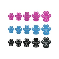 Pour chien jetable adhésif Protection pour animaux de compagnie coussinets numériques chaussures Anti-brûlure chien coussinets antidérapants chiens