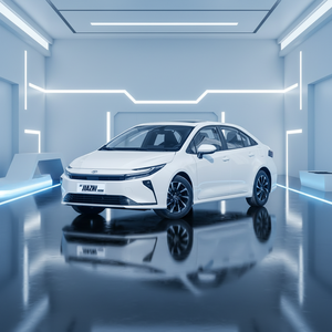 Nouvelle berline <span class=keywords><strong>hybride</strong></span> automatique 2026 pour <span class=keywords><strong>Corolla</strong></span> avec sièges électriques, feux LED, toit ouvrant, écran tactile, Euro VI, traction avant, couleur foncée, fabriquée en Chine - Product Image 1