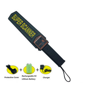 Ayarlanabilir hassasiyet ve güvenlik taraması için titreşimli Alarm ile taşınabilir el <span class=keywords><strong>Metal</strong></span> dedektörü değnek ABS malzeme - Product Image 2