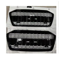Grille de pare-chocs avant de nouveau Style Grille en nid d'abeille avec caméra pour Audi A6 A6L S6 RS6 C8 2019-2021