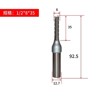 Tideway Industries-cortador de ranurado multibordes, brocas de enrutador de madera, grado TCT - Product Image 5