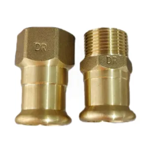 sanitary press fitting copper thread connector pipe fittings