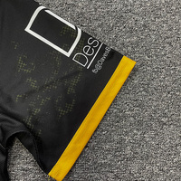 Camisetas Deportivas Personalizadas al por Mayor con Cierre de Cremallera de 1/4, Impresión por Sublimación Completa, Secado Rápido, Poliéster, Manga Corta, para Entrenamiento