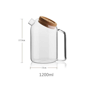 Prix de gros résistant à la chaleur borosilicate <span class=keywords><strong>cruche</strong></span> d'eau en verre/<span class=keywords><strong>carafe</strong></span>/pichet - Product Image 2