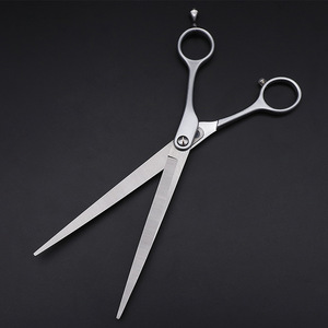 Ciseaux plats entièrement en acier de 6 pouces, ciseaux de coupe de cheveux professionnels pour styliste de salon - Product Image 1