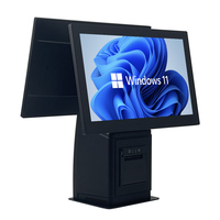 Caja Registradora POS con Pantalla Táctil Jesen, Android y Windows, Doble Sistema, para Panadería y Cafetería, Gran Venta