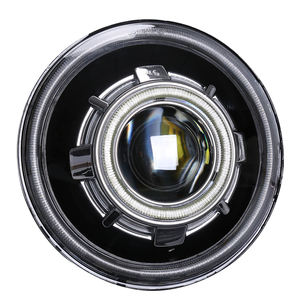 Loyo-faro LED de alta calidad, 7 pulgadas, HID, estrellado, Ojo de demonio, halo de Ángel, para JEEP JK - Product Image 4