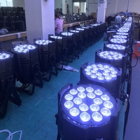 Redstar OEM 专业超薄 Par Led 灯 18*10W RGBW 25 光束角 DMX512 控制，适用于迪斯科派对 DJ 室内使用