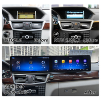 Lecteur multimédia de voiture Android Auto Carplay à double écran de 24,6 pouces pour Mercedes Benz Classe E W212 W213 Navigation GPS Écran tactile