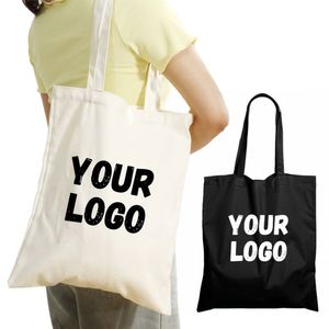 Bolsas de Compras Personalizadas con Logotipo Impreso, Bolsas de Lona Grandes con Asas, para Regalos Promocionales - Product Image 6