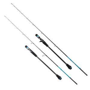 Canne à pêche de haute qualité M Ultralight 2,1 m 2,4 m 2 sections en fibre de carbone Toray haute performance pour la pêche au lancer et au spinning - Product Image 1