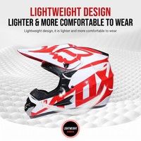 Casque intégral Enduro, coque ABS, absorption des chocs EPS, respirant, casque de motocross tout-terrain, avec doublure amovible