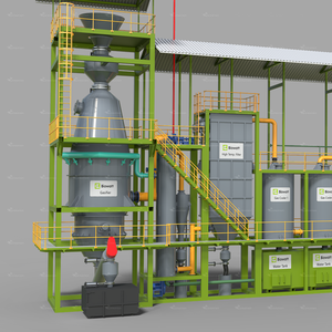 Alta temperatura. Filtro Biowatt 500 Sistema de generación de energía de biomasa compacta Planta de energía térmica Madera Caldera de gas industrial Madera - Product Image 5