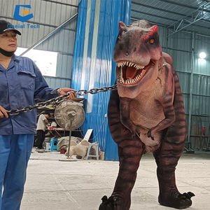 JN-Z23J17 उच्च गुणवत्ता सिमुलेशन डायनासोर टी-रेक्स वेशभूषा वयस्कों के लिए पशु कॉस्टयूम - Product Image 5