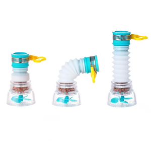 Universel 360 Rotation Économiseur D'eau Tête <span class=keywords><strong>De</strong></span> Douche Robinet Buse Adaptateur En Plastique Évier <span class=keywords><strong>De</strong></span> <span class=keywords><strong>Cuisine</strong></span> Accessoires Bubbler Pivotant - Product Image 3