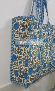 Bolsa de Mano de Algodón de Color Sólido Estilo Bohemio, Bolsa de Compras Grande con Parte Superior Abierta, Reutilizable, Ecológica, para Uso en Todas las Estaciones - Product Image 4