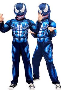 Costume Spider-Man, combinaison fantaisie pour adultes et enfants, costume de cosplay d'Halloween, rouge et <span class=keywords><strong>noir</strong></span>, spandex 3D, vêtements de cosplay - Product Image 3