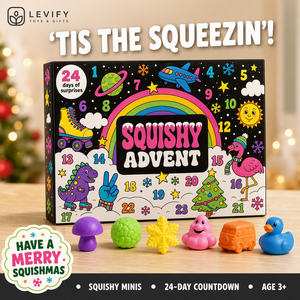 Calendrier de l'Avent de Noël : 24 Jours de <span class=keywords><strong>Mini</strong></span> Jouets Anti-Stress Squishy – Cadeau Compte à Rebours Sensoriel pour Enfants, Surprise de Vacances - Product Image 4