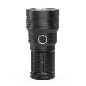 Personalized custom OEM 360 1200 1500 2000 10000 12000 lumens led tactical rechargeable adult industrial flash light flashlight
