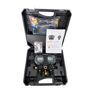 Kit Manometro Digitale per Refrigerante per Sistemi di Condizionamento Auto e Domestici, Manometro per Test Pressione Refrigerante con Tubo di Carica - Product Image 3