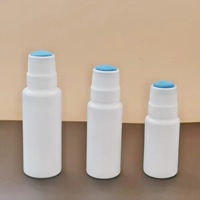 20Ml 30Ml 50Ml Hdpe Plastic Fles Met Sponskop Applicator Schoonmaakmiddel Alcohol Afvegen Fles Kinderen Muggenspray Fles Leeg