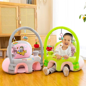 <span class=keywords><strong>Funda</strong></span> de Asiento de Sofá para Bebé, <span class=keywords><strong>Silla</strong></span> de Peluche para Aprender a Sentarse, Cómodo Nido para Niños Pequeños, <span class=keywords><strong>Silla</strong></span> de Sofá Lavable - Product Image 4