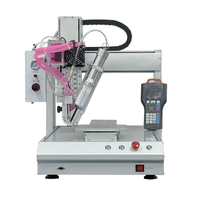 Robot de dosage à 3 axes, cartouches à deux composants, 2:1 ou 1:1, machine de dosage de colle époxy avec fonction de refroidissement