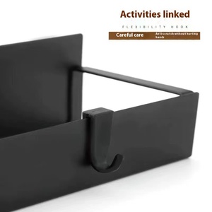 Paquete al por Mayor de 2/4 Organizadores Negros para Refrigerador y Soporte de Almacenamiento Magnético para Especias, para Refrigerador y Horno - Product Image 5