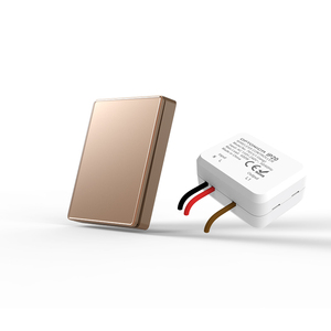 Interrupteur mural sans fil pour Smart Life RF433 ABS, contrôleur d'éclairage intelligent pour maisons connectées et projets à grande échelle - Product Image 1