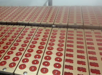 Nouvelle machine à fabriquer des bonbons en gélatine à haute précision PLC, ligne de production de bonbons semi-automatique, acier inoxydable 304 pour l'usine alimentaire