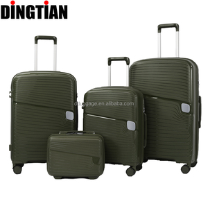 <span class=keywords><strong>Maletas</strong></span> <span class=keywords><strong>de</strong></span> equipaje PP, juegos <span class=keywords><strong>de</strong></span> 4 Uds., estuche rígido personalizado, marca Koffer, carcasa dura, equipaje <span class=keywords><strong>de</strong></span> mano con bolsa <span class=keywords><strong>de</strong></span> cosméticos <span class=keywords><strong>para</strong></span> niña - Product Image 6