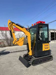 Miniexcavadora de pluma oscilante de 1 tonelada y 1,8 toneladas, miniexcavadora de 2 toneladas, gran oferta, accesorio de excavadora con cabina, máquina de 2 toneladas - Product Image 4