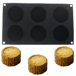 <span class=keywords><strong>Moule</strong></span> à gâteau en forme de souche d'arbre en <span class=keywords><strong>silicone</strong></span> écologique, résistant à la chaleur, pour la cuisson au four, pudding, usage domestique, avec sac OPP - Product Image 6
