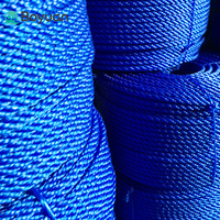 Cordon torsadé en PE/PP haute ténacité Boyuan, cordes d'emballage en polypropylène, ficelle, fil, corde pour nasse à crabes