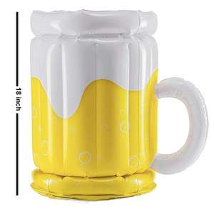 Seau à glace flottant gonflable le plus populaire Conteneur à glace gonflable Seau à glace en PVC Barre de service pour la fête de l'eau - Product Image 1