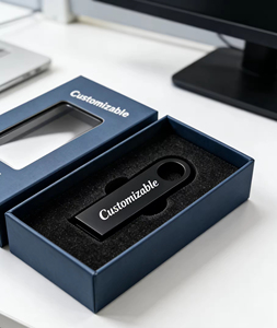 Premium Silver <b>USB</b> <b>Flash</b> <b>Drives</b> Mini Portable Promotional Business Gifts 8gb-512gb <b>USB</b> with Custom Logo Color - Product Image 5
