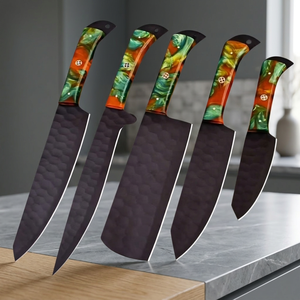 Latest Cooking <b>Knife</b> <b>Set</b> Durable Stainless Steel Blades High Quality Kitchen Tasks Chef <b>Knife</b> <b>Set</b> Available At Wholesale Rate - Product Image 2