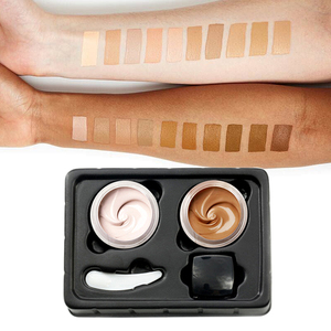 Crema coprente per tatuaggio oem, Anti sfregamento, fondotinta liquido ad asciugatura rapida, finta pelle, macchia bianca, <span class=keywords><strong>voglia</strong></span>, cicatrice, correttore - Product Image 6