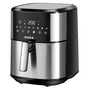Friteuse à air numérique AOJA en acier inoxydable visible de 7,5 L, grande capacité, sans huile, four à air intelligent pour la maison, 1700 W, 8 menus prédéfinis - Product Image 5