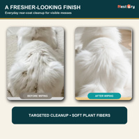 OEM ODM Lingettes humides pour le nettoyage des pattes et du corps des chiens et des chats, 100% fibres de bambou, douces, biodégradables, hypoallergéniques, emballage personnalisé avec logo