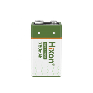 Hot bán báo động limno2 <span class=keywords><strong>Lithium</strong></span> 9V USB có thể sạc lại pin cr9v cp9v Meter Pin - Product Image 3