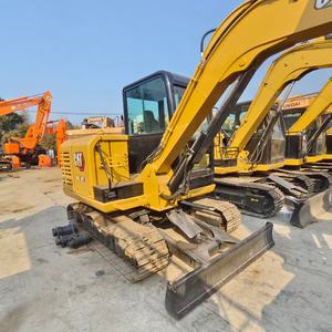 Mini-excavatrice Caterpillar 305.5E2 d'occasion à prix bas – Caractéristiques : pompe à engrenages, roulement, boîte de vitesses, moteur, PLC, godet de 0,22 m - Product Image 4