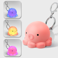 Veilleuse rechargeable en silicone personnalisée avec contrôle tactile LED Agneau pour enfant Décoration suspendue Bébé Veilleuse LED de taille moyenne