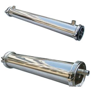 Bac à eau en acier inoxydable, <span class=keywords><strong>port</strong></span> latéral <span class=keywords><strong>ouvert</strong></span>, pièces filtrantes/navire à membrane SS/boîtier à membrane - Product Image 1