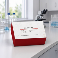 Kit ELISA BSA développé pour la détection quantitative des résidus de BSA par sandwich ELISA dans divers produits biologiques.