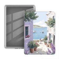 Özel Kindle Paperwhite durumda Kindle Paperwhite için temizle arka durumlarda Kindle 7 inç 2024 Kindle Colorsoft için kolu tutucu ile