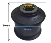 Silentbloc de suspension en polyuréthane personnalisé, silentbloc de barre stabilisatrice, amortisseur en PU, tampon en caoutchouc pour bus et camion