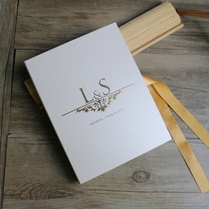 Thiệp Mời Đám Cưới Bằng Acrylic Gương Vàng Với Hộp Bìa Cứng Và Thiệp Mời Sinh Nhật Bằng Acrylic Gương Vàng Bìa Cứng Tùy Chỉnh - Product Image 6